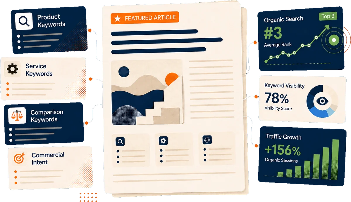 Category Authority campaign options in Rank Engine Order Setup