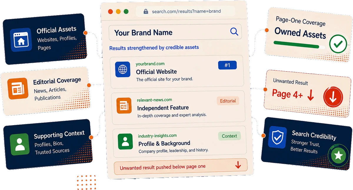 Reputation Management campaign options in Rank Engine Order Setup