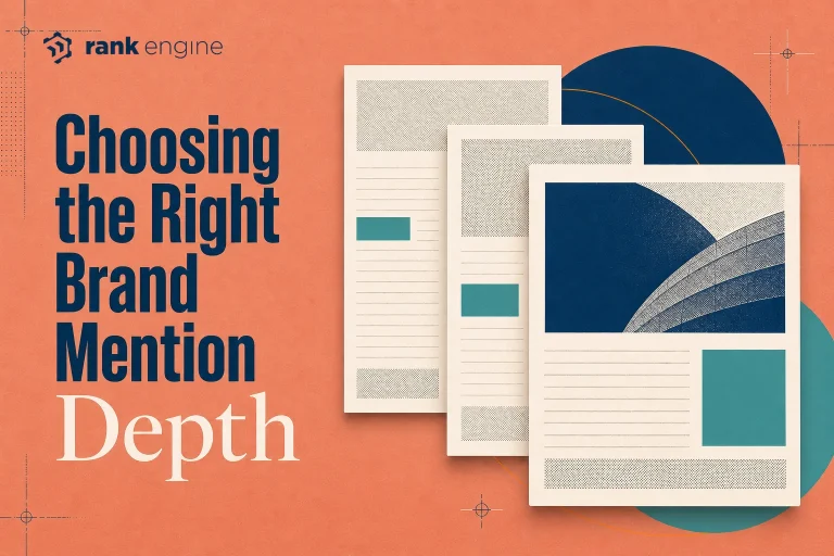 Choosing the Right Brand Mention Depth