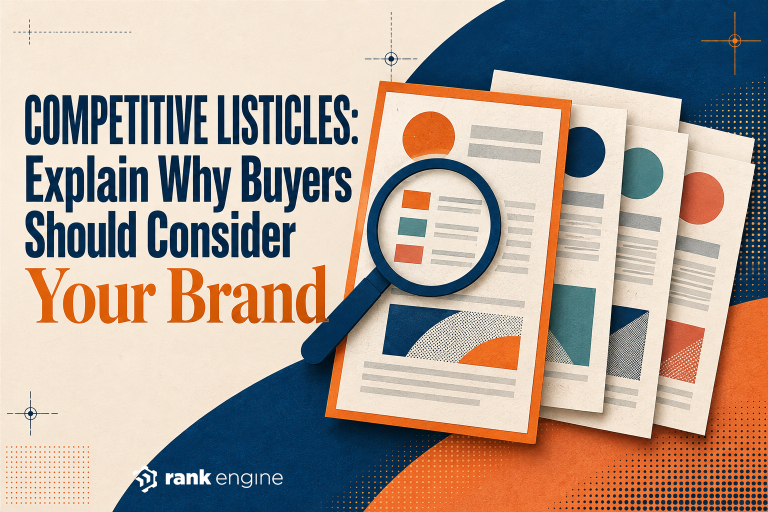 Competitive Listicles: Explain Why Buyers Should Consider Your Brand